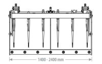 Krokodilgabel 140cm Eurotrac-Aufnahme