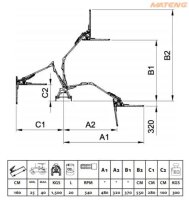 HRT 160 Heckenschere für Heckanbau